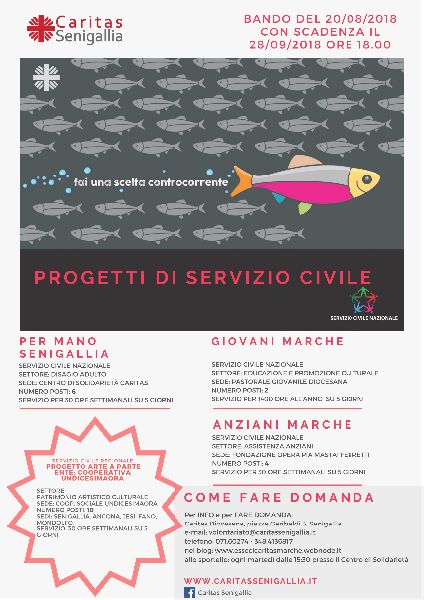 SERVIZIO CIVILE BANDO 2018